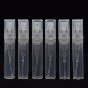 3 ml verstuiver lege doorzichtige plastic fles spray hervulbare geur parfum geur monsterfles voor reisfeest make-up