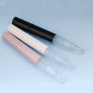 3ml Twist Pennen Lege Lipgloss Pen Siliconen Borstel Tip Cosmetische Olie Container Concealer Tube Dvtws