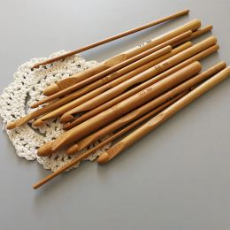 Handle de bambou 3 mm-10 mm Crochet Crochet Tricot Craft Tricot à tricot Filet Fil Couture pour accessoires faits à la main