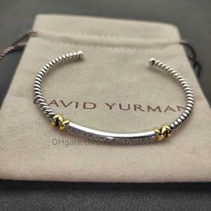 3MM Designer Open Armband 925 Sterling Zilveren Bangle Armbanden Diamant 2024 met Eenvoudige Klassieke Modemerk Bangls Luxe Sieraden