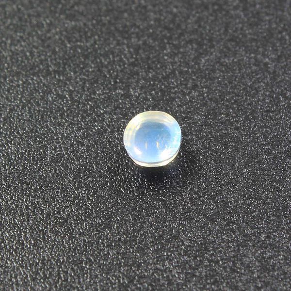 Pierre de lune naturelle de 3mm, pierre précieuse en vrac, prix de gros, véritable pierre de lune bleue, 3 pièces par paquet H1015