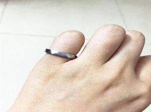 Anillo de ingeniero de nueva colección de 3 mm para regalos de cumpleaños Tamaño 5678910 Classic Canada Ingeniería Mujeres Hombres Pinky Iron Rings2284698