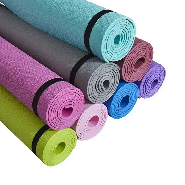 Tapis de Yoga EVA épais de 3MM, couverture antidérapante de tapis de Sport et de Fitness pour l'exercice et l'équipement de gymnastique Pilates 240307