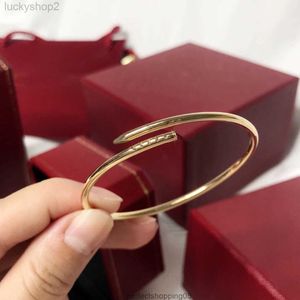 Bracelet à ongles mince de 3 mm bracelet en acier inoxydable Bracelets dorés bracelets bracelets Rose 18K