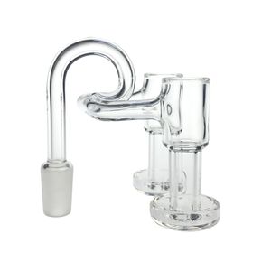 10mm 14mm mâle quartz monstre banger encoche slurper tour de contrôle clou avec entièrement soudé deux têtes biseautées sans dôme terp fumer bangers clous