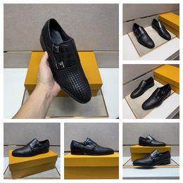 3Model Mens Luxurious hommes pointu pointu les chaussures de la leter design