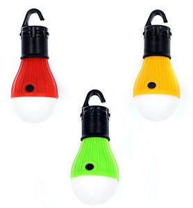 3Pack LED -tent lamp draagbare lantaarn nood nachtlicht voor kamperen wandelen vissen buitenverlichting rood groen geel 6003505