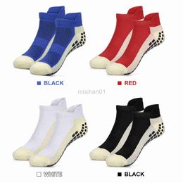 3PC hommes chaussettes respirant Football anti-dérapant athlétique cheville Sport court pour hommes femmes Yoga Football Gym cyclisme Y23