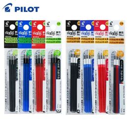 3pc / pack Japan Pilot Frixion Ball Gel Pen Refill 0.38 / 0.5mm Zwart / Rood / Blauw LFBTRF-30EF 210330