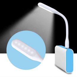 3pc portable usb lumineux lumineux flexible lampe de lampe à LED de réservation de nuit lumière lumière lumière LED lecture lecture lumière USB lampes W220308