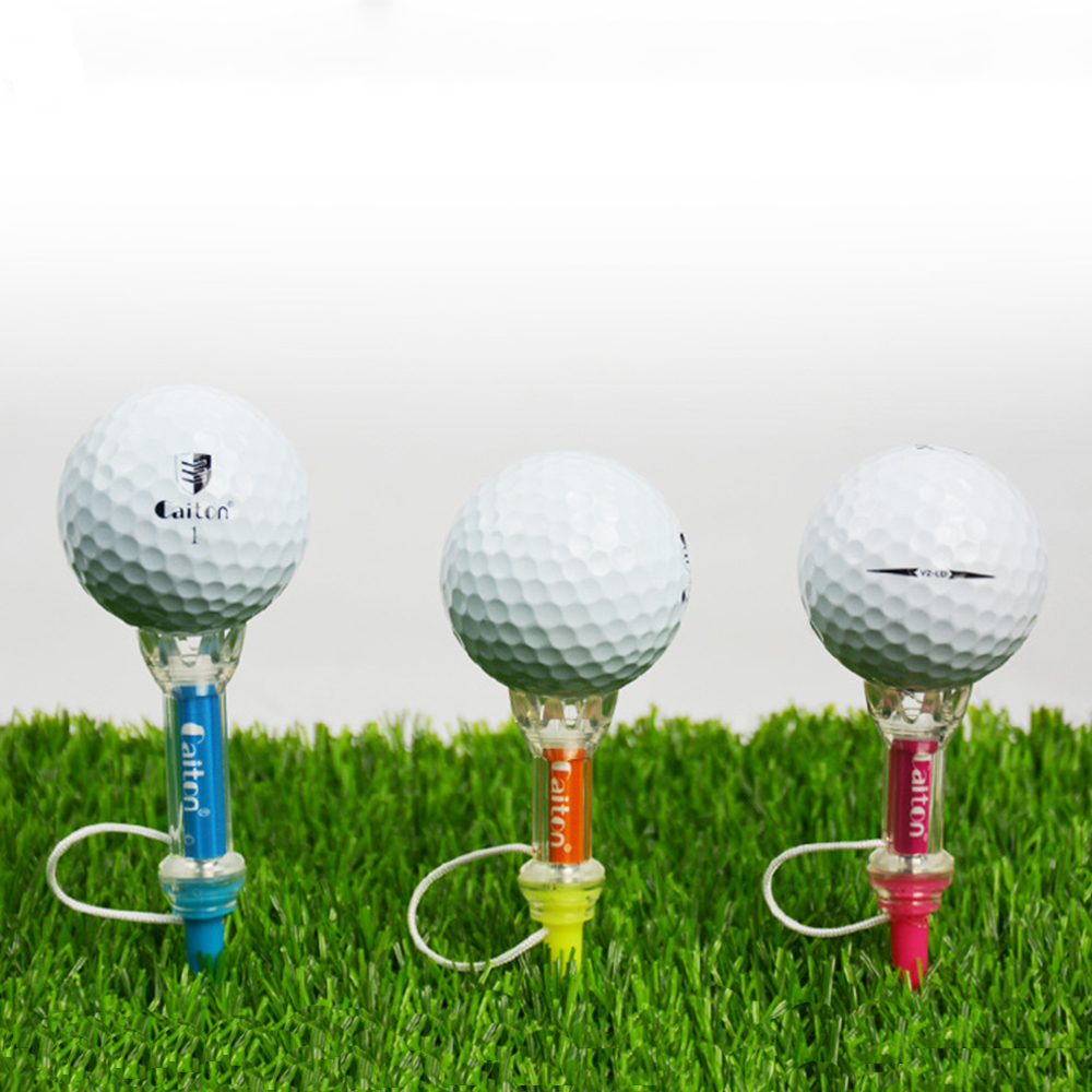 3pc/set Golf Training Ball Tee con paquete TEE Magnet de flores de golf