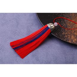 3pcs 10 cm gorro de loto de loto de dos colores adornos de automóvil de tasel marcadores de ropa joya colgantes decorativos accesorios de artesanía de bricolaje