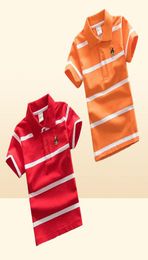 3 stuks baby schattig t-shirt gestreept zomer meisjes jongens trendy kinderpoloshirts fabriekskosten goedkoop heel4150730
