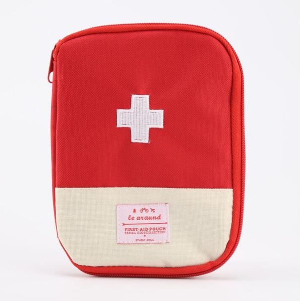 3 pièces sacs organisateur petit sac de premiers soins vide Kit pochette maison bureau urgence médicale