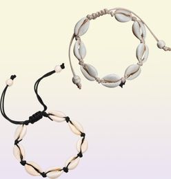 3pcs noir blanc boho filles naturelles coquilles de charme bracelets pour femmes bijoux de plage bracelets bracelets bracelets bijoux bijoux cadeau5494791