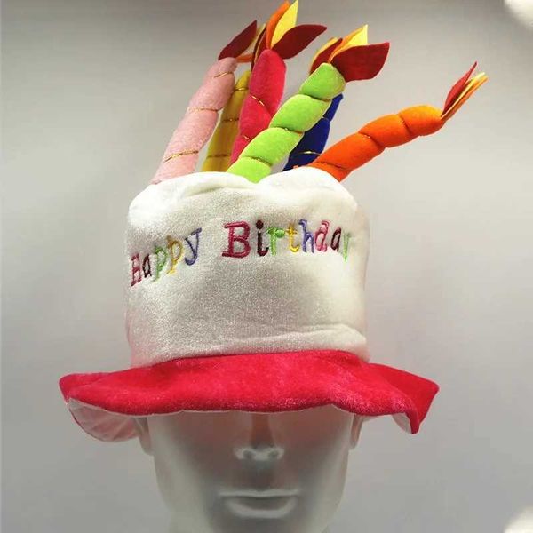 3pcs bougies d'anniversaire gâteau chapeau anniversaire chandelle adulte joyeux anniversaire décor de fête d'enfants chapeau d'anniversaire cadeau décoration d'anniversaire décoration