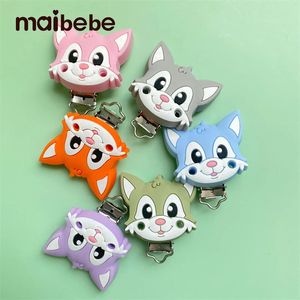 3pcs chat Mary Silicone Pacificier Clip Diy Baby Deting Teether Collier Perle Tool Nurse Cadeau Accessoires 240422