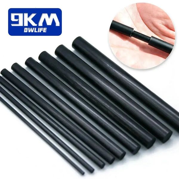 3pcs Kit de réparation de canne à pêche en fibre de carbone Sticks Polaire Bâtiment enroulé Fil Eau salée Coulage de rotation en eau douce Ste 240408