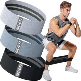 3 -stcs fitness rubberen band elastische yoga -weerstandsbanden set heupcirkel expander gym buity home workout 240410