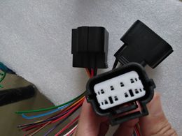 Freeshipping 3 stks voor moderne koplamp pluggen / bedrading harnas connector / connectoren / 8p 12p met DHL