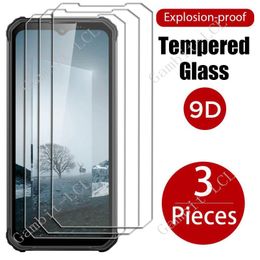 3 stcs voor Oukitel WP22 Tempered Glass Protective op Oukitelwp22 WP 22 6.58 "schermbeschermer omslagfilm
