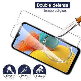 3PCS pour Samsung Galaxy M54 M14 M04 M53 M52 M34 M33 M32 M22 M23 M21 M12 M30 M31 M13 M51 M20 M10 M10 Verre de protection Temptrée d'écran