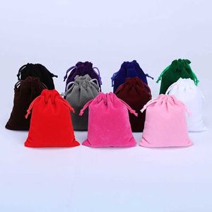 3 -stcs Geschenkwikkeling 10 stcs Velvet beschermende tas opslagzak speelgoed fluweel dobbelstenen tassen sieraden mini drawstring pakket bord game flanel opbergtassen