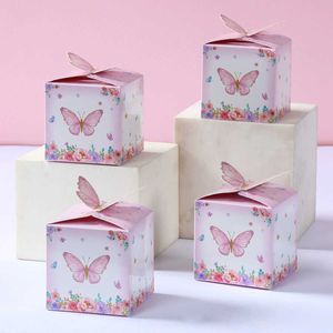 3pcs Cadeau enveloppe 12pcs Boîte-cadeau papillon