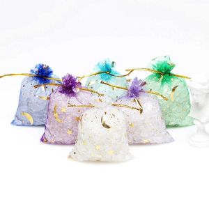3pcs Gift Wrap 50pcs Gift Gift Candy Bijoux Bag Gauze Sac Black Black Sacs Special Design Organza Package