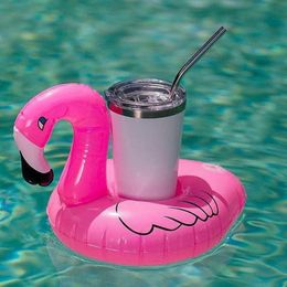 3pcs Hawaii Tropical Flamingo Drink Drinkder Party Supplies Flamingo Cup Holder Party Party Phone Stand Sected