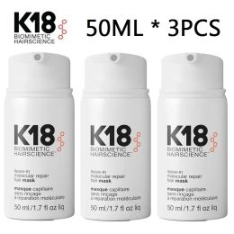 3PCS K18 Professionele moleculaire reparatie Leave-in Hair Mask / K18 Biomimetische Hairscience / K18 Haarmaskerbehandeling om haar te repareren