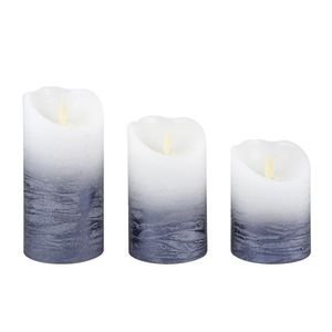 3 Unids Lámparas de Velas LED Durable Ecológico Práctico Velas Sin Humo Lámparas de Velas Electrónicas Velas LED para Ventana de Escritorio 201009