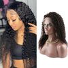 Vente des perruques bouclées frontales pour les femmes noires cheveux pré-cueillis non transformés vierges brésiliennes malaisiennes peintures en dentelle en dente