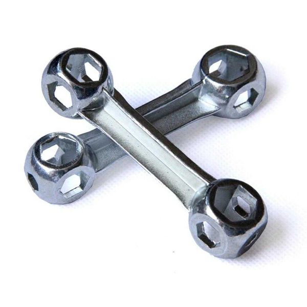 3 unids/lote 6-15mm 10 en 1 herramienta de reparación de bicicletas duradera forma de hueso de perro llave hexagonal accesorio herramienta de reparación