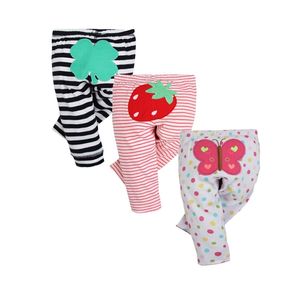 3 stks / partij mode baby broek 100% katoen lente herfst geboren baby leggings baby baby jongen meisje kleding 6-24 maand 211028