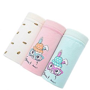 3pcs / lot preuve de fuite période menstruelle culottes femmes coton étanche sous-vêtements physiologiques dames dessin animé imprimé slips fille 211021