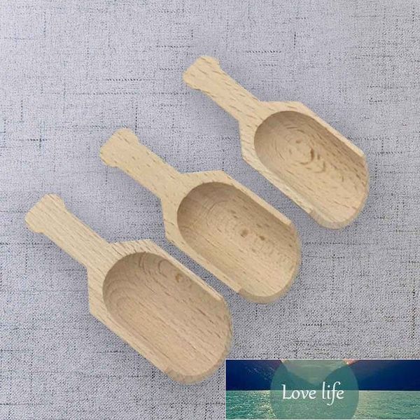 3 pcs/lot Mini Cuillère En Bois pour Café Thé Lait En Poudre Scoops Sel De Bain Épices Saveurs Cuillères Cuisine Outils Vaisselle Accessoires Prix Usine conception experte Qualité