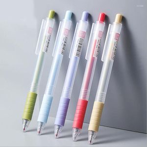 3 pièces/lot stylo Gel Simple noir 0.5mm Kawaii matériel Escolar Caneta fournitures de bureau papeterie scolaire Papeleria Oficina G059