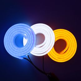 3 stks / partij Super Bright Neon Sign Strip LED Licht 120LEDS / M 12V Flexibele strips 2835 Waterdichte touwlichten Outdoor Woondecoratie