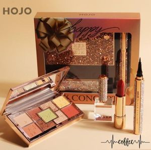 Ensemble de maquillage 3 pièces, coffret cadeau de maquillage diamant Noble, 9 couleurs, fard à paupières, rouge à lèvres, Eyeliner, cosmétique étanche longue durée, Kit9439223