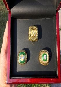 3pcs Miami 1972 1973 1984 Dolphin S American Football Team Champions Championship Ring Set avec Box Box Souvenir Men Fan Gift 29948775