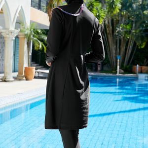 3pcs musulmán modesto trajes de baño Hijab traje de traje de trajes de traje de trajes de traje de pantalones