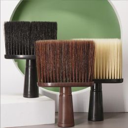 3 uds cepillo para polvo de cuello peluquero cepillos de pelo suave corte de plumero y limpieza de barrido para peluquería salón de peluquería