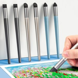 3pcs Oliepastel Speciale Wrijven Pen Zachte Hoofd Overgang Spons Bal Smudge Schilderen Brush Tool Art Supplies 240320