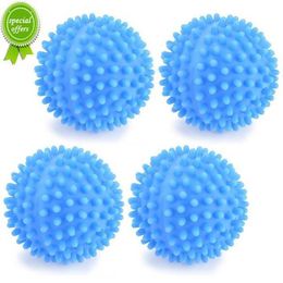 3PCS PVC Wasdroger Bal Voor Huishoudelijke Reiniging Wasmachine Kleding Wasverzachter Herbruikbare Effen Reiniging Bal 65mm