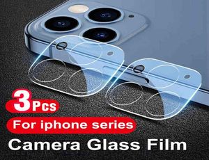 3PCS Achteruitrijcamera Lensbeschermers Cover Voor Iphone12 Iphone 13 Pro Max Case Gehard Glas Voor Ik telefoon 12 13 Pro Mini Coque Funda H8671980