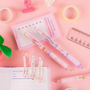 Crayon mécanique mignon, fournitures scolaires, cadeaux pour enfants, stylos Kawaii, papeterie pour étudiants, 3 pièces