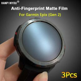 Protector de pantalla de 3pcs para Garmin Epix Gen 2 Smart Watch Ulltra Slim Anti -Fingerprint Matte Soft Film -No vidrio templado