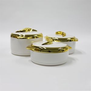 3 pièces/ensemble 1.5/2/2.5L plastique chauffe-aliments boîte à déjeuner conteneur Ramadan fête mariage 211104