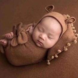 3PCS / Set Baby Hat Oreiller Wraps NOUVEAU NOUVEAUX NOUVEAUX ACCESSOIRES DE THALING ACCESSOIRES FOTOGRAFIA PHOTO